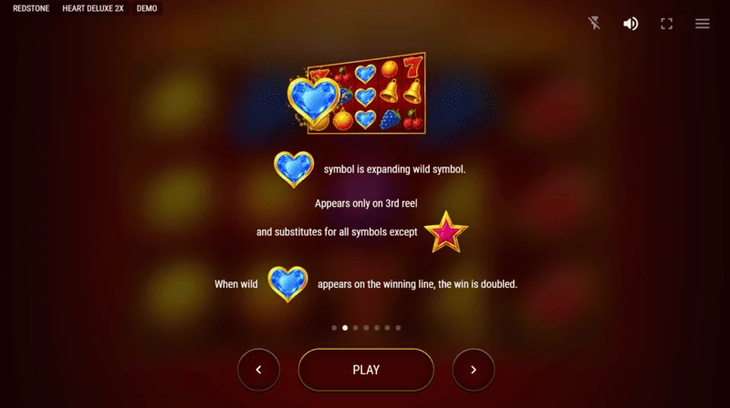 Heart Deluxe 2x - seti ya alama: saba, kengele, matunda